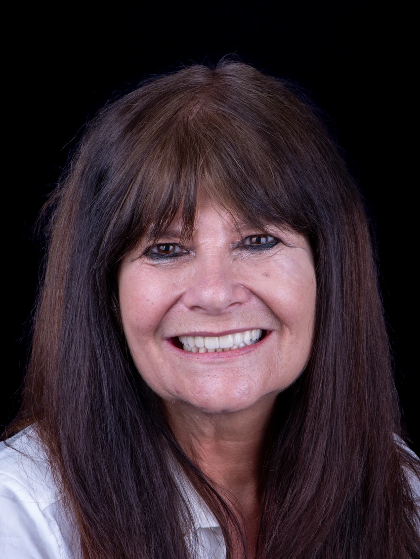 After — Margie's smile transformation, portrait