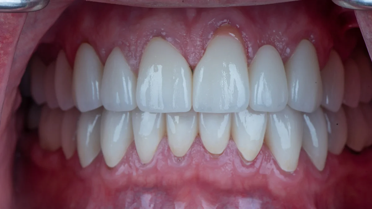 After — Manuel's smile transformation